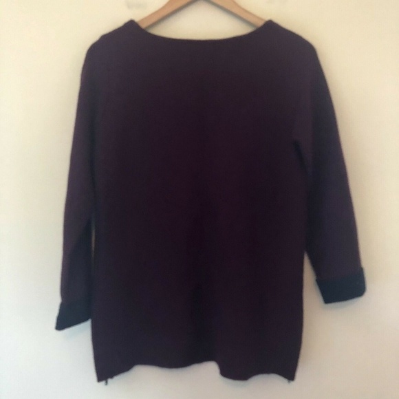 Nanette Lepore Long Sleeve Sweater Tunic Top 459 - Picture 5 of 6